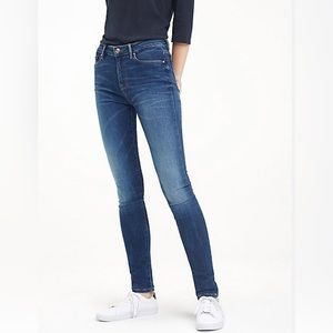 Tommy Hilfiger High Rise Skinny Jeans Light Wash